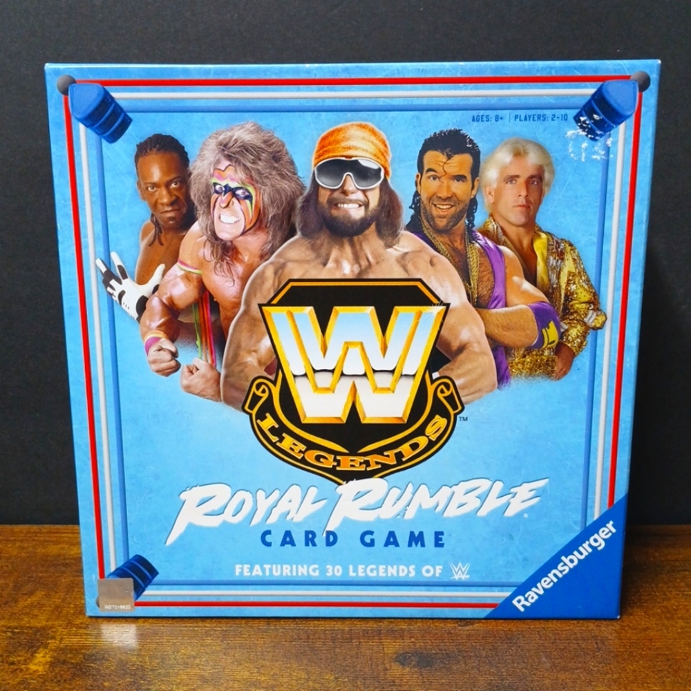 WWF Legends Royal Rumble Card Game, Ravensburger, WWE, COMPLETE, Cards EUC